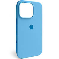 Чохол Silicone Full Cover для Apple iPhone 16 Pro Cornflower