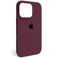 Чохол Silicone Full Cover для Apple iPhone 16 Pro Plum
