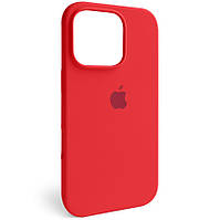 Чохол Silicone Full Cover для Apple iPhone 16 Pro Red