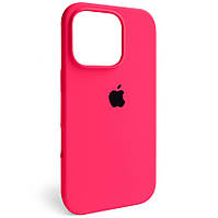 Чохол Silicone Full Cover для Apple iPhone 16 Pro Shiny Pink
