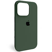Чохол Silicone Full Cover для Apple iPhone 16 Pro Atrovirens Green