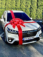 Бант на машину 70см з стрічкою (не картон)