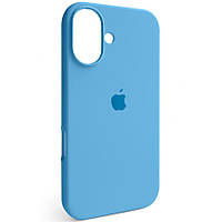 Чохол Silicone Full Cover для Apple iPhone 16 Cornflower