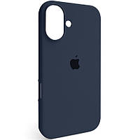 Чохол Silicone Full Cover для Apple iPhone 16 Dark Blue