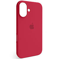 Чохол Silicone Full Cover для Apple iPhone 16 Rose Red