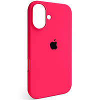 Чохол Silicone Full Cover для Apple iPhone 16 Shiny Pink