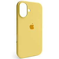Чохол Silicone Full Cover для Apple iPhone 16 Yellow