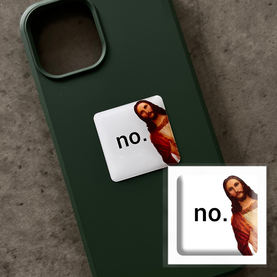 3D-стікер "Відповідь-ні", фото 1