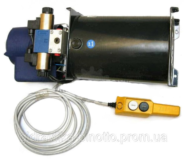 Електронасос 12V, двоходовий циліндр