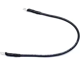 Перемичка для АКБ 16 кв.мм, 50 см, болт М8, чорна