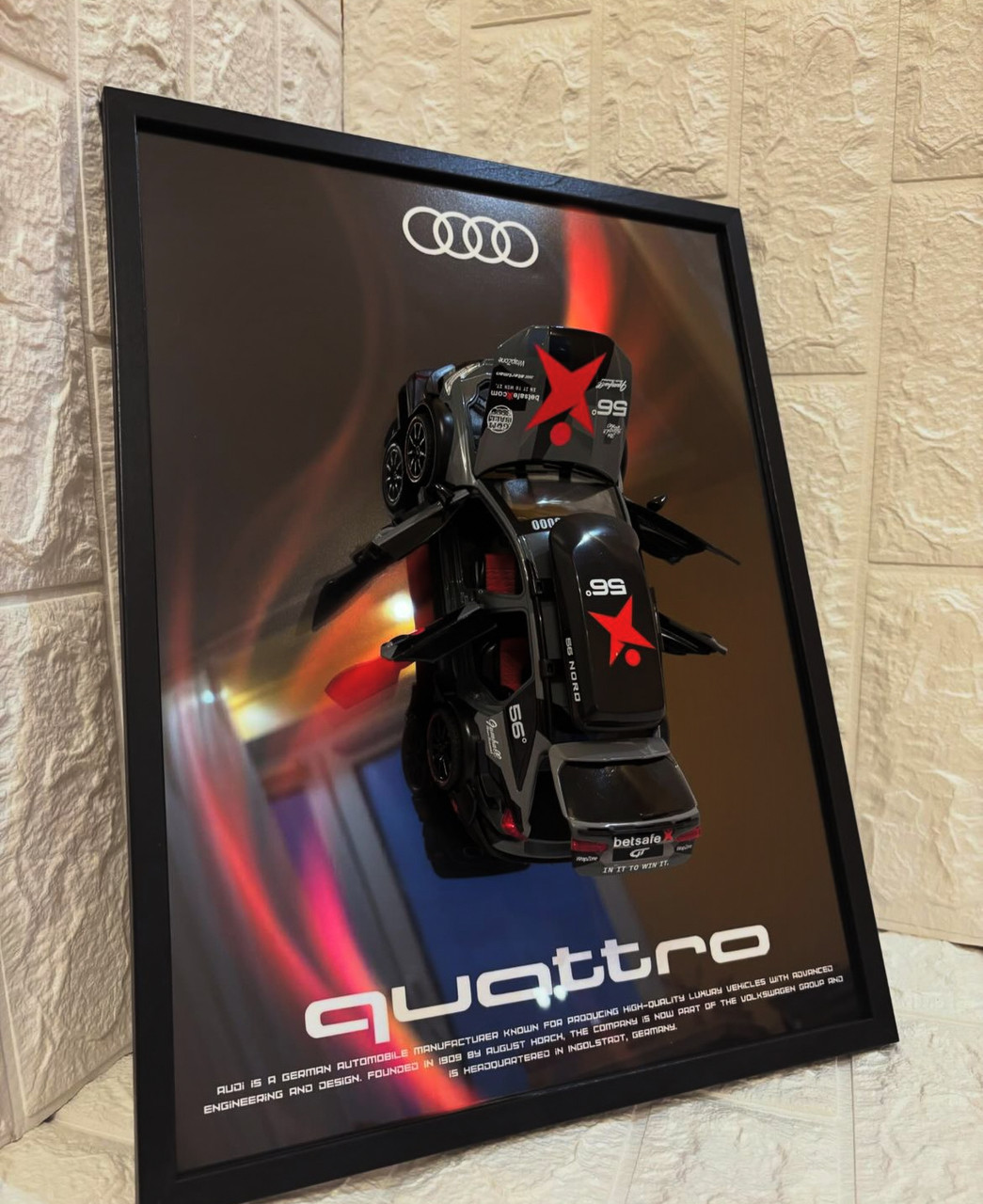 Картина авто Audi RS6 C8 Avant 30х40 см