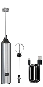 Капучинатор KJBQ Black акумуляторний USB