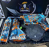 Потужний автомат M416 004 70 см стріляє орбізами, оптичний приціл, акумулятор, 2 магазини, орбізи, у коробці, фото 2