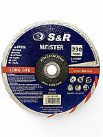 Круг відрізний по металу S&R Meister A 30 R BF 230x2,5x22,2