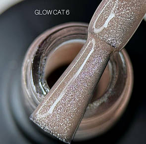 Гель-лак котяче око сага Saga Glow Cat № 6 9 мл