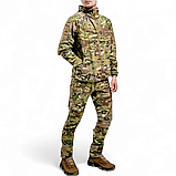 Куртка тактична водозахисна Tactic 5 LEVEL 505SQUARE в кольорі мультикам, фото 7