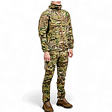 Куртка тактична водозахисна Tactic 5 LEVEL 505SQUARE в кольорі мультикам, фото 8