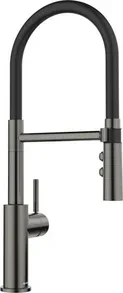 Кухонний змішувач Blanco Catris-S Flexo Satin Dark Steel 527731