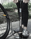 Насос підлоговий зі шлангом та манометром + додаткові наконечники Trizand 19164, фото 10