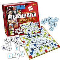 Игра Мастер "Составь слово. Эрудит (Scrabble)" в коробке 295х270х45мм (МКБ0132)
