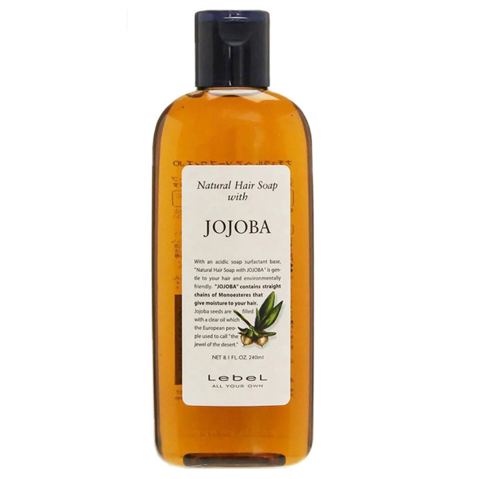 Шампунь з екстрактом жожоба для сухого волосся Lebel Natural Hair Soap with Jojoba 240мл, фото 1