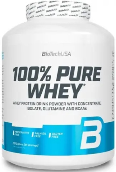Протеїн BioTech 100% Pure Whey 2,27 кг, фото 1