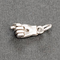 Талисман Дулька Срібне покриття / 1 см