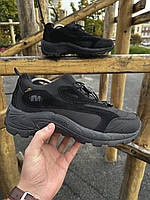 Чорні кросівки зимові чоловічі Merrell, чоловічі термо кросівки Мерел, зручні повсякденні зимові кросівки