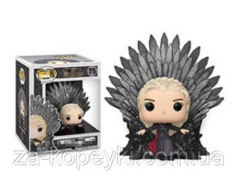 УЦІНКА! ПРИМ'ЯТА КОРОБКА! Фігурка Funko POP Game of Thrones Гра Престолів Daenerys Targaryen Дейенеріс Таргаріен на троні №75