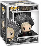 УЦІНКА! ПРИМ'ЯТА КОРОБКА! Фігурка Funko POP Game of Thrones Гра Престолів Daenerys Targaryen Дейенеріс Таргаріен на троні №75, фото 6