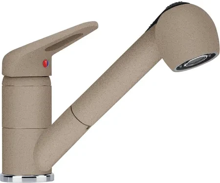 Кухонний змішувач FRANKE 115.0470.666 Prince II Pull-out Spray Cappuccino, фото 1