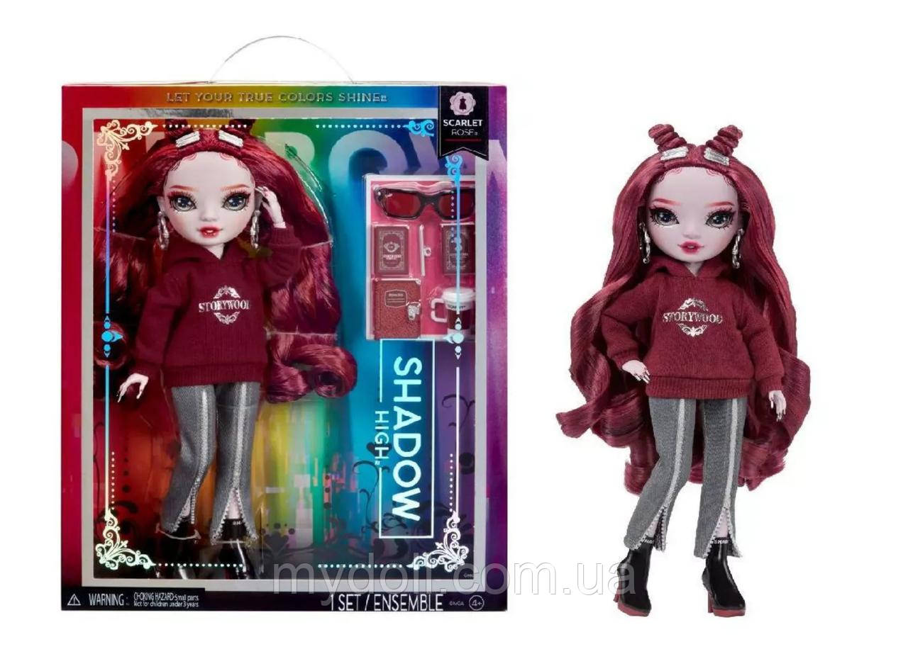 УЦІНКА! Лялька Рейнбоу Хай Шедоу Хай Скарлет Роуз Rainbow High Shadow Scarlett Rose Doll S3 592785 MGA Оригінал