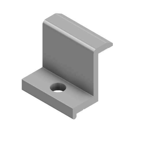 Прижим концевой 35мм фиксатор для крепления концевых деталей в ...