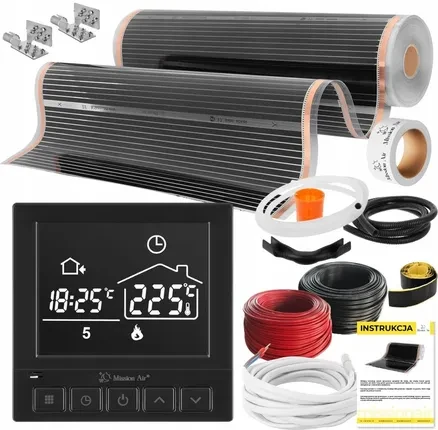 Нагрівальний мат Mission Air Zestaw 3,5M² 160W ZESTAWSILVER35M160W100CMTAURUSBL, фото 1