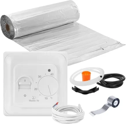 Нагрівальний мат Mission Air Zestaw Mata Grzewcza Pod Panele Mal-160WxM² 5M² ZESTAWMAL160WM5M+ARIES, фото 1