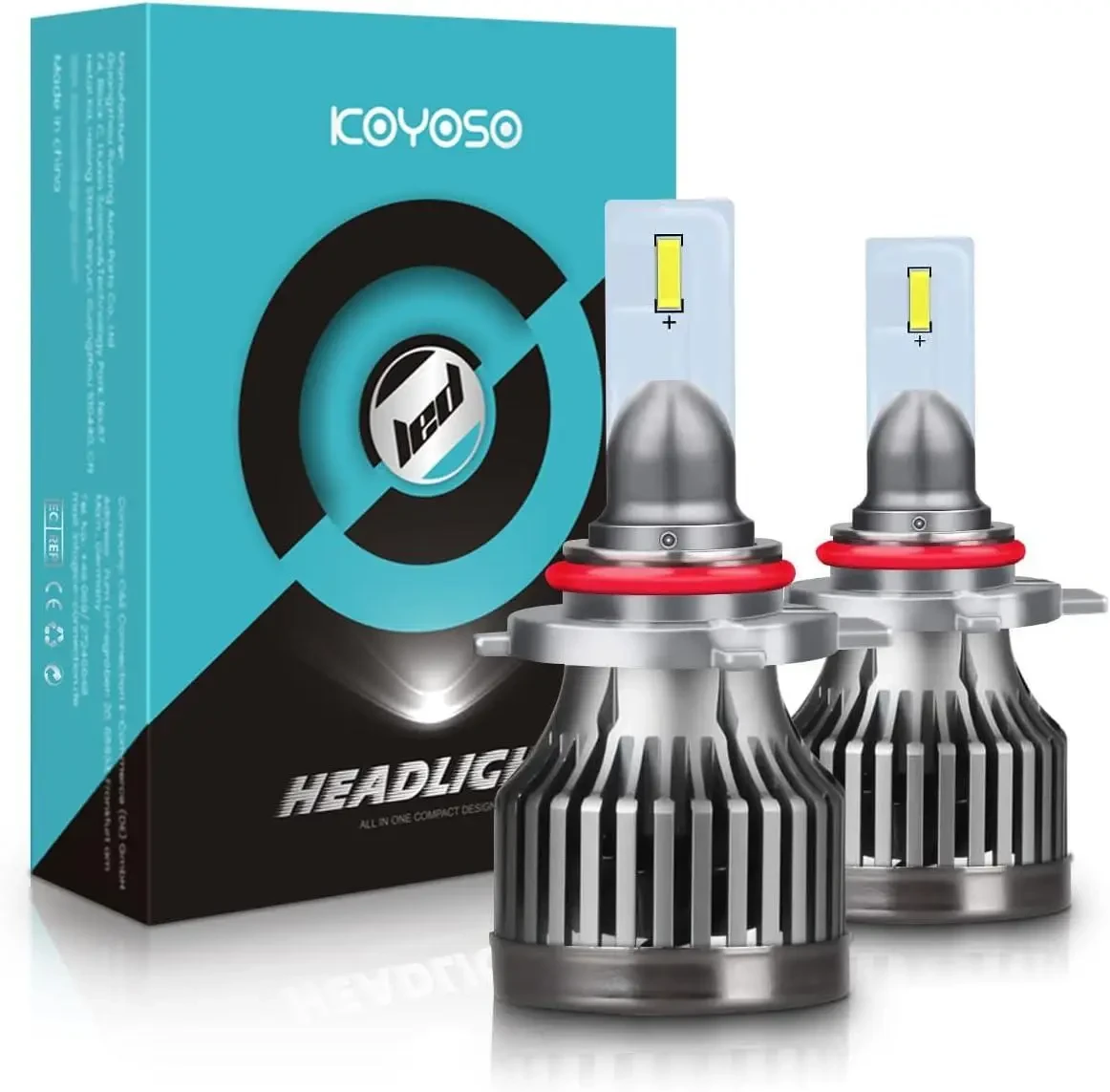 Світлодіодна лампочка LED KOYOSO 9012 HIR2 12000LM 120w, фото 1