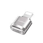 Кардридер Earldom ET-OT94L microSD to Lightning Silver