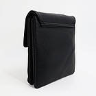 Чоловіча сумка з клапаном і довгим ремінцем 23*21,5 см зі штучної шкіри Cans Великий, фото 5