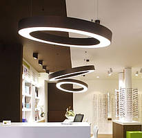 Люстри підвісні лед Hollow Round 0.6м 48W 5000К 4320Лм Led-Story PREMIUM фігурний