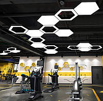 Світлодіодний світильник Hollow Hexagon 1.2м 96W 8640Lm 5000К Led-Story PREMIUM підвісний фігурний