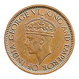 Цейлон 1 цент, 1945, фото 3