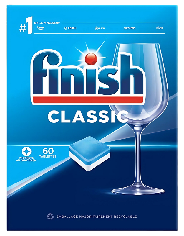 Засіб Finish Classic 60 капсул для посудомийних машин