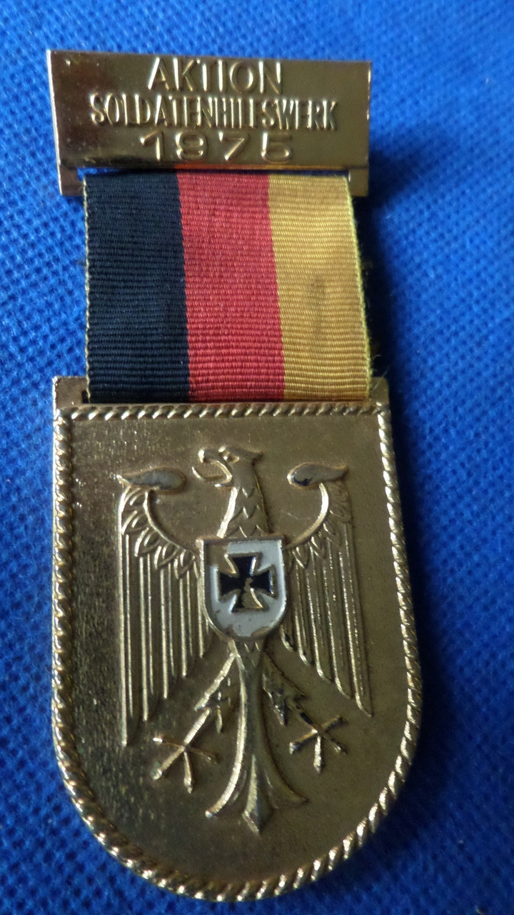 Медаль спортивна ФРН - ФРГ 1975 рік  №043, фото 1