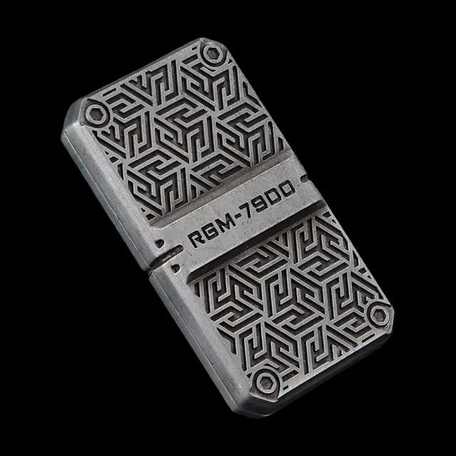 Магнітний слайдер Антистрес RGM-7900 сріблястий іграшка з металу фіджет EDC