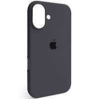 Чохол Silicone Full Cover для Apple iPhone 16 Dark Grey