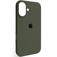 Чохол Silicone Full Cover для Apple iPhone 16 Dark Olive