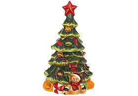 Банка для сладостей керамическая Елка, 36см новогодняя посуда