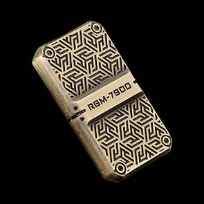 Магнітний слайдер Антистрес RGM-7900 золотавий іграшка з металу фіджет EDC