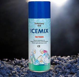 Заморозка спортивна ICE MIX спрей охолоджуючий 400 мл без фреону, Польща