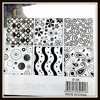 Текстурні листи Веселі мотиви 25,3*17,7 см (6 шт.)